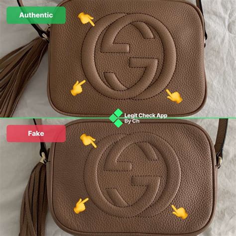 gucci disco real vs fake|knockoff used gucci purses handbags.